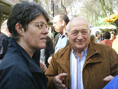 Claudia Leiße, Chefin der Grünen & Rudi Lisken