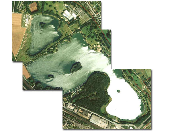 Satellitenbild - Quelle: Duisburg Digitaler Stadtatlas