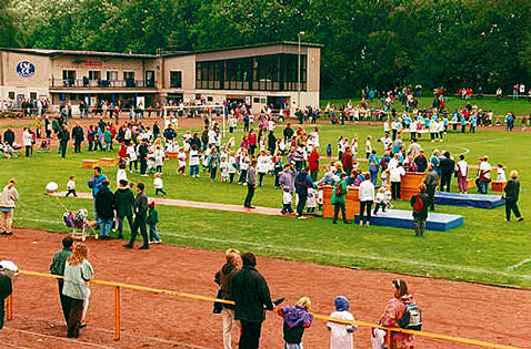 Das Volksparkstadion des OSC Rheinhausen